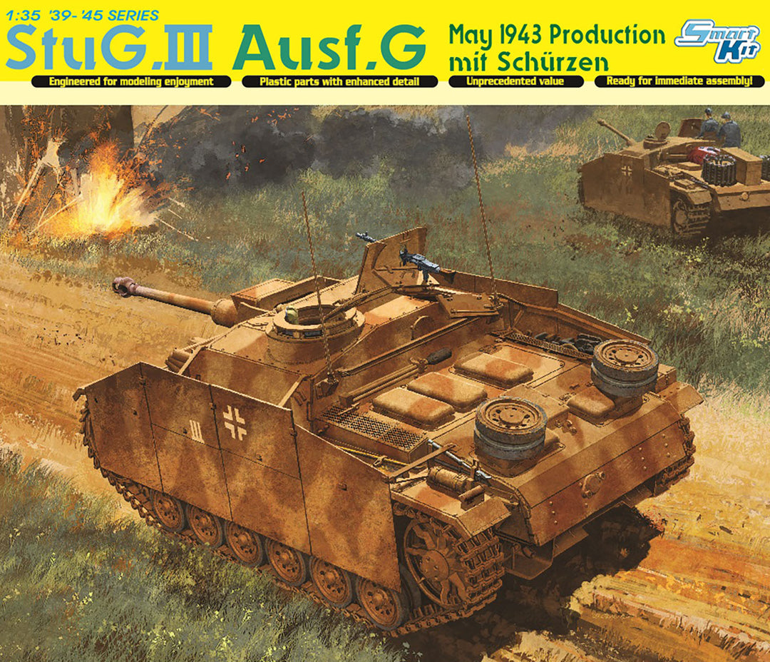 1/35 WW.II ドイツ軍 III号突撃砲 G型 1943年5月生産型 マジックトラック/3Dプリントパーツ/金属ワイヤー付属 豪華キット