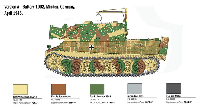 1/35 WW.II ドイツ軍 38cm 突撃臼砲 シュトルムティーガー