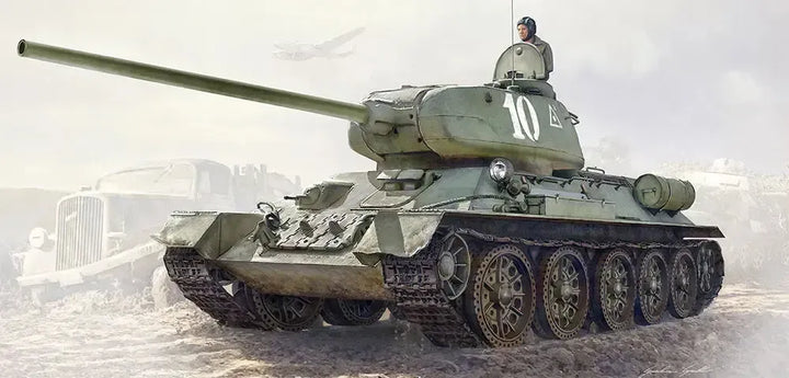 1/35 TANKS OF THE WORLD WW.II ソビエト軍 T-34/85