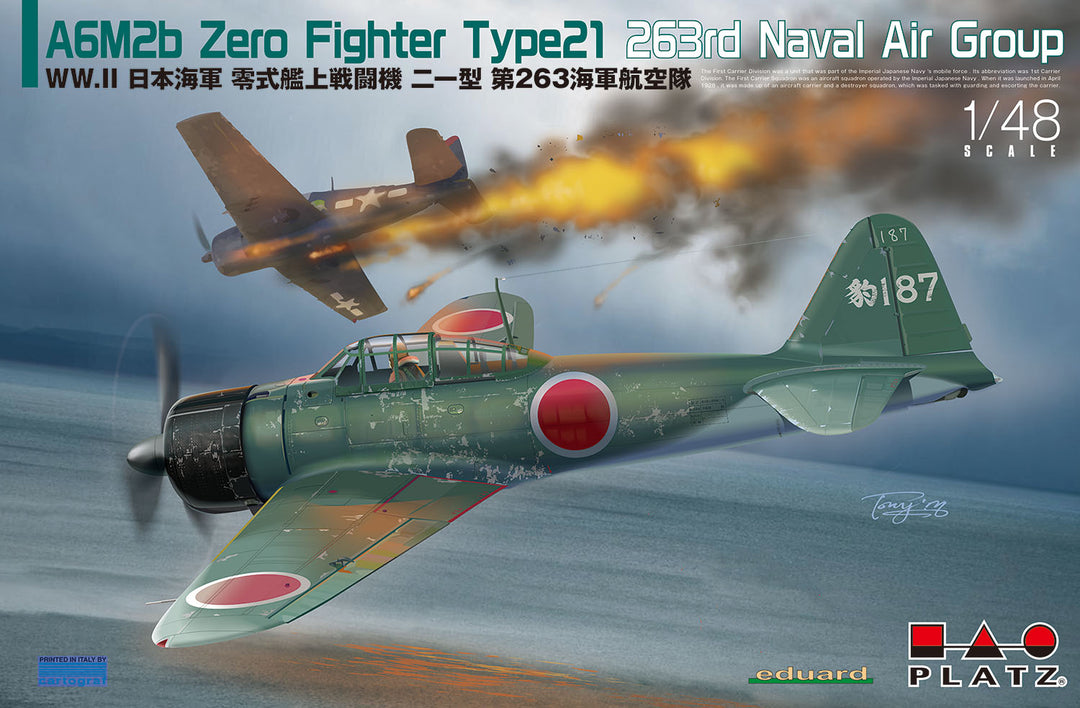1/48 WW.II 日本海軍 零式艦上戦闘機 二一型 第263海軍航空隊