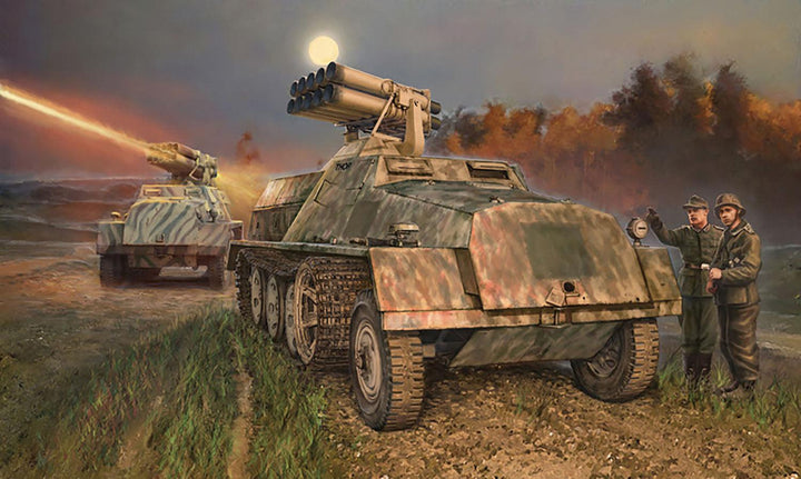 1/35 WW.II ドイツ軍 15cm パンツァーベルファー42型 sWS搭載型