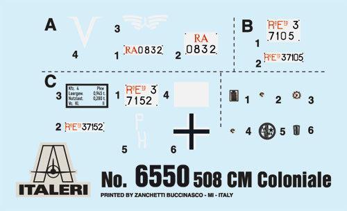 1/35 1/35 WW.II イタリア軍 フィアット508CM コロニアル 軍用車 ドライバーフィギュア付属