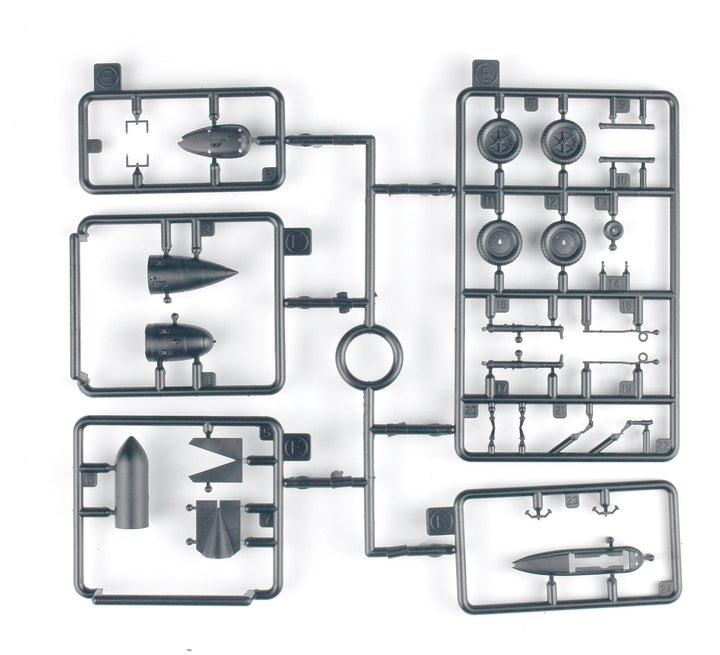 1/48 WW.II ドイツ軍 メッサーシュミットBf109 E-4 3Dプリントエンジン/フレーム塗装済みキャノピー/迷彩塗装デカール付属