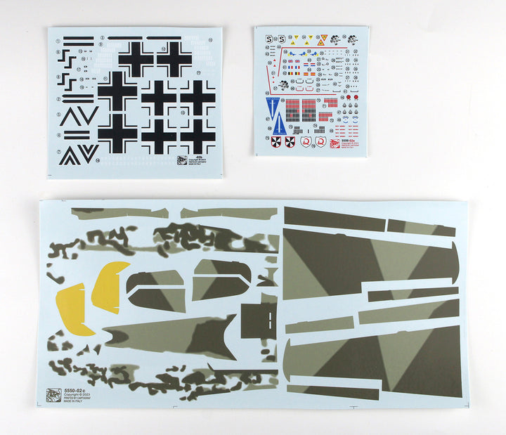 1/48 WW.II ドイツ軍 メッサーシュミットBf109 E-4 3Dプリントエンジン/フレーム塗装済みキャノピー/迷彩塗装デカール付属