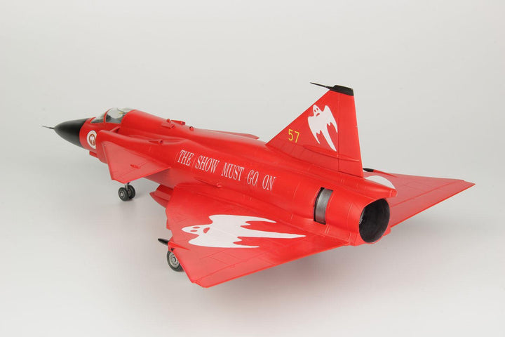 1/48 スウェーデン空軍 AJS37 ビゲン 'レッドビゲン' 第10航空団解散記念塗装機 エッチングパーツ付属