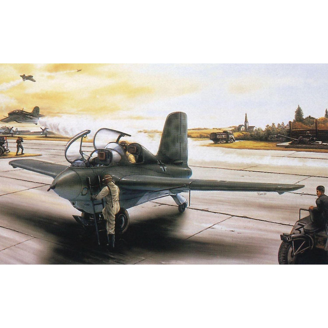 1/48 WW.II ドイツ軍 メッサーシュミット Me163S-1 ハビヒト 複座練習機型