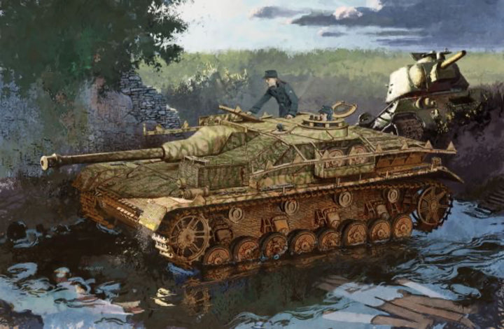 1/35 WW.II ドイツ軍 IV号突撃砲 初期型 ツィンメリットコーティング仕様 マジックトラック/アルミ砲身/3Ⅾプリントマズルブレーキ付属