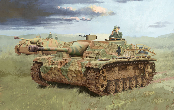 1/35 WW.II ドイツ軍 III号突撃砲G型 後期生産型 ツィンメリットコーティング仕様 マジックトラック/アルミ砲身/3Dプリントマズルブレーキ付属