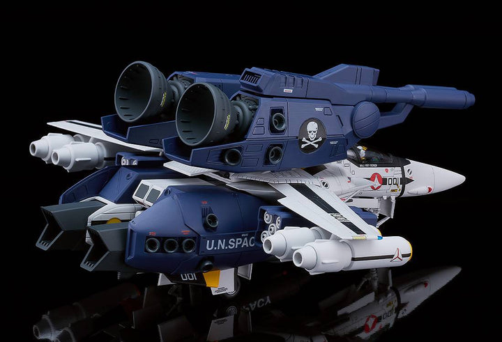 PLAMAX PX08 VF-1S ストライクファイターバルキリー スカルリーダー 1/72スケール