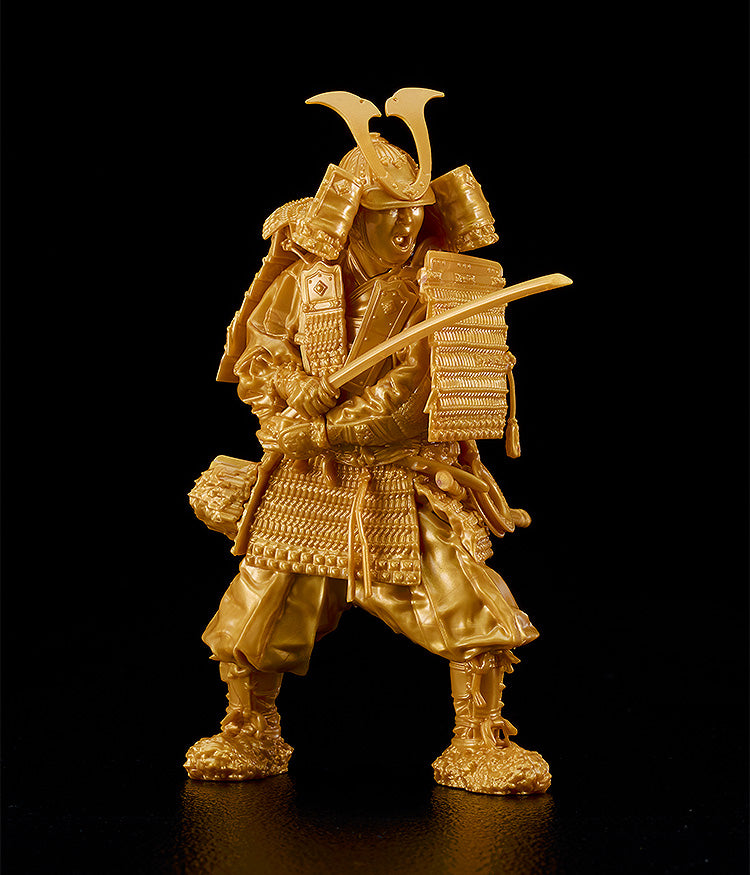 1/12 PLAMAX 鎌倉時代の鎧武者 黄金の装 Gold color edition