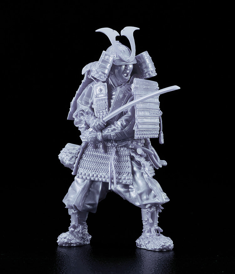 1/12 PLAMAX 鎌倉時代の鎧武者 白銀の装 Silver color edition