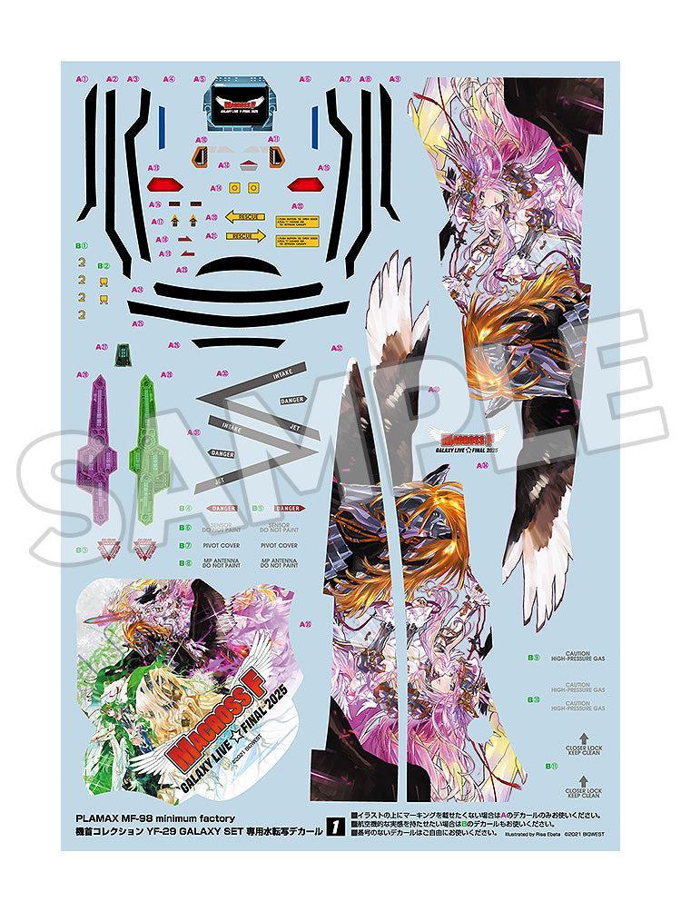 PLAMAX minimum factory MF-98 機首コレクション YF-29 GALAXY SET 1