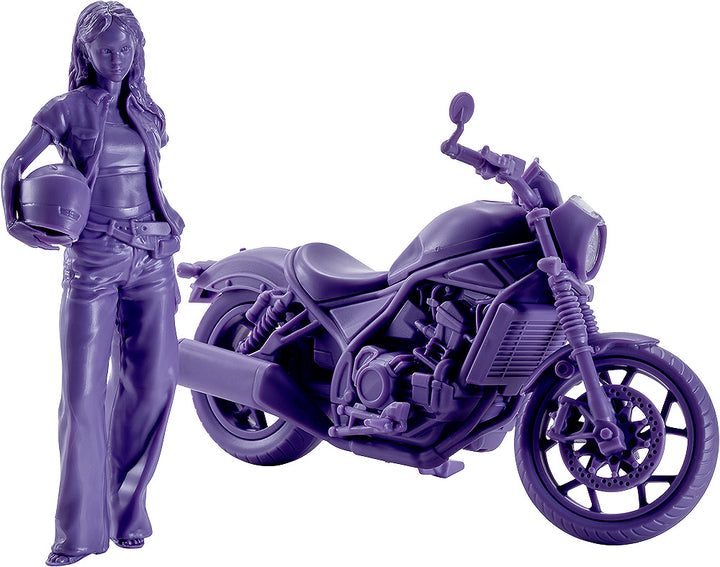 1/20 PLAMAX MF-101 Rider's portrait Honda Rebel 1100 ネイビー