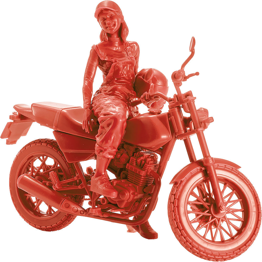 1/20 PLAMAX MF-103 Rider's portrait Honda FTR 223 レッド