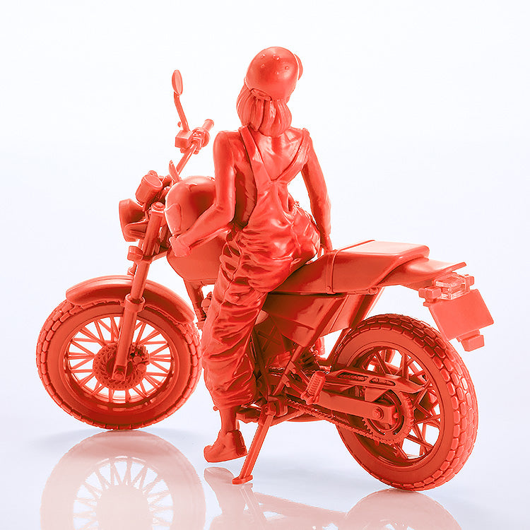 1/20 PLAMAX MF-103 Rider's portrait Honda FTR 223 レッド