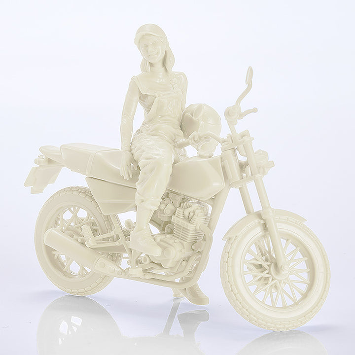 1/20 PLAMAX MF-103 Rider's portrait Honda FTR 223 ホワイト