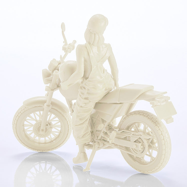1/20 PLAMAX MF-103 Rider's portrait Honda FTR 223 ホワイト