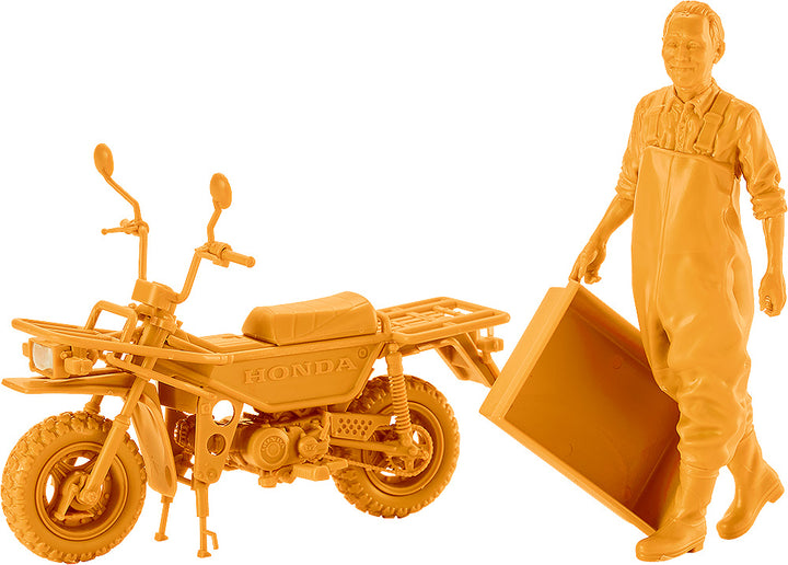 1/20 PLAMAX MF-104 Rider's portrait Honda MOTRA イエロー