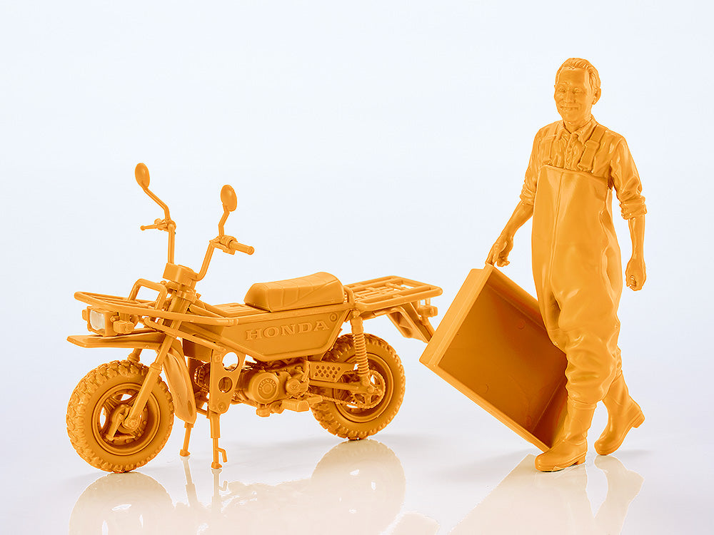 1/20 PLAMAX MF-104 Rider's portrait Honda MOTRA イエロー