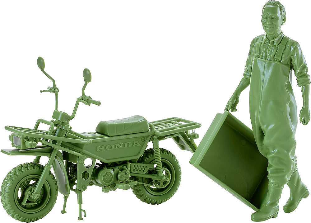 1/20 PLAMAX MF-104 Rider's portrait Honda MOTRA グリーン