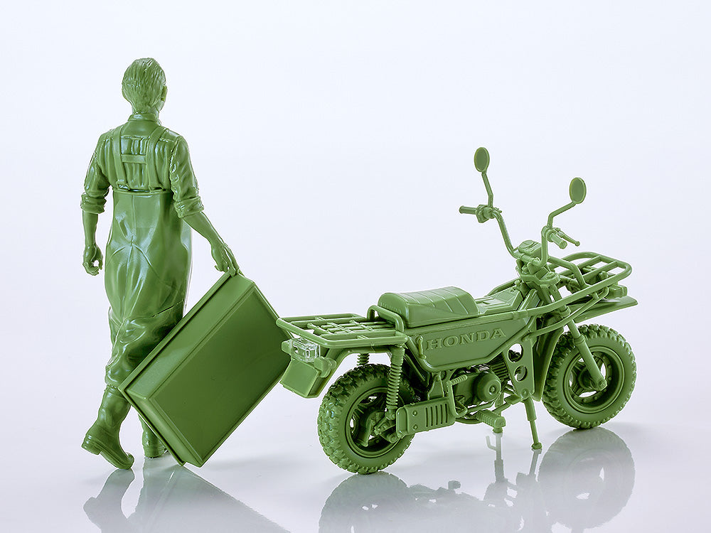 1/20 PLAMAX MF-104 Rider's portrait Honda MOTRA グリーン