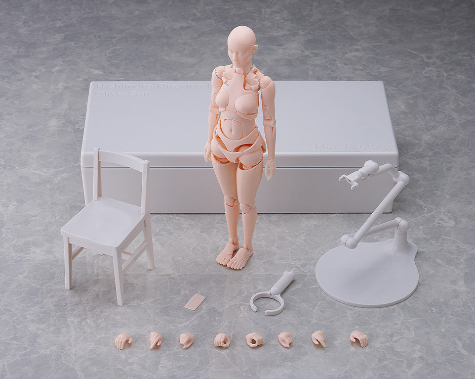 西村式デッサン人形 オリーブさん FLESH