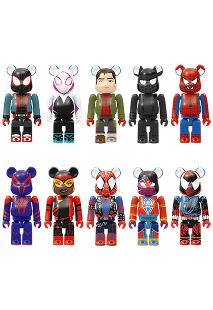 (単品販売)MARVEL『SPIDER-MAN:SPIDER-VERSE./Happyくじ』［BE@RBRICK］