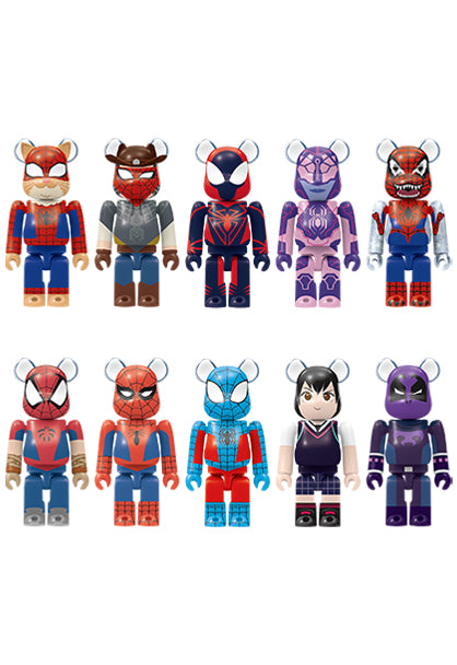 (単品販売)MARVEL『SPIDER-MAN:SPIDER-VERSE./Happyくじ』［BE@RBRICK］