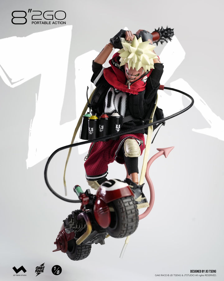 8”2GO GAKIRACE- ZAIKI 1/8スケール