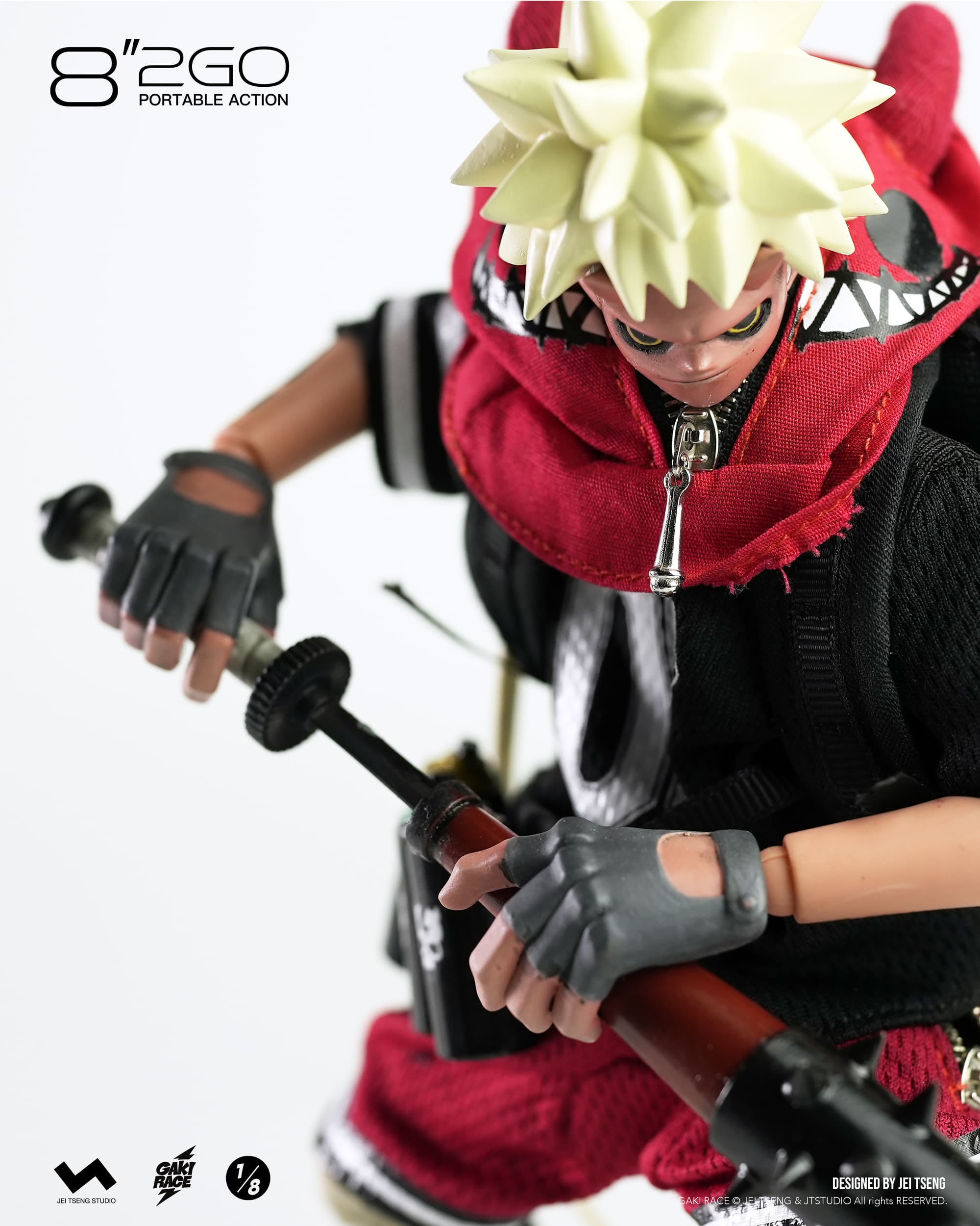 8”2GO GAKIRACE- ZAIKI 1/8スケール – SOOTANG HOBBY