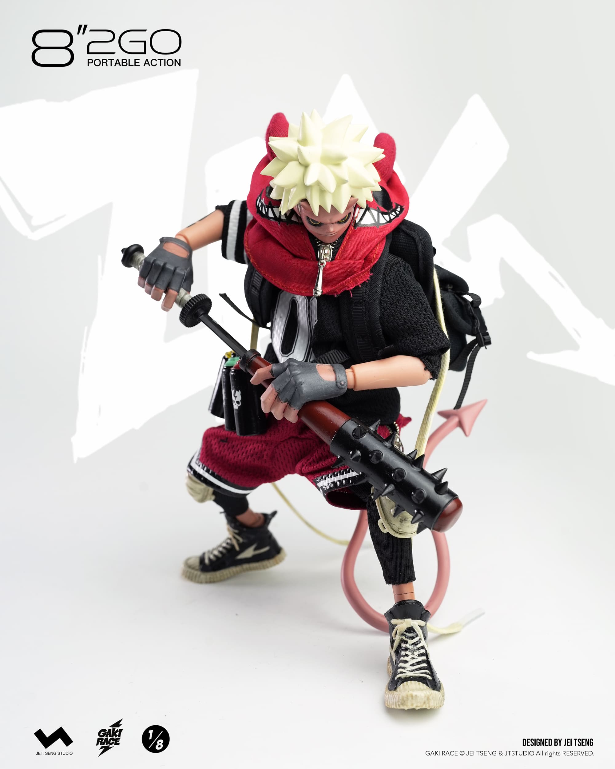 8”2GO GAKIRACE- ZAIKI 1/8スケール – SOOTANG HOBBY