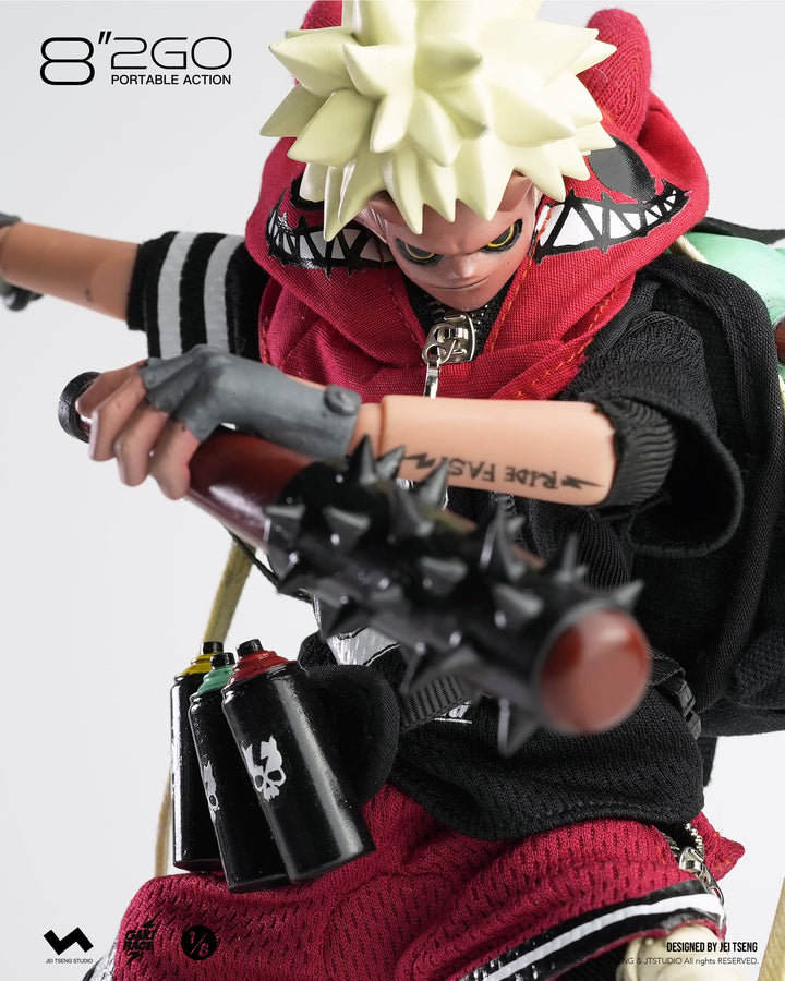 8”2GO GAKIRACE- ZAIKI 1/8スケール