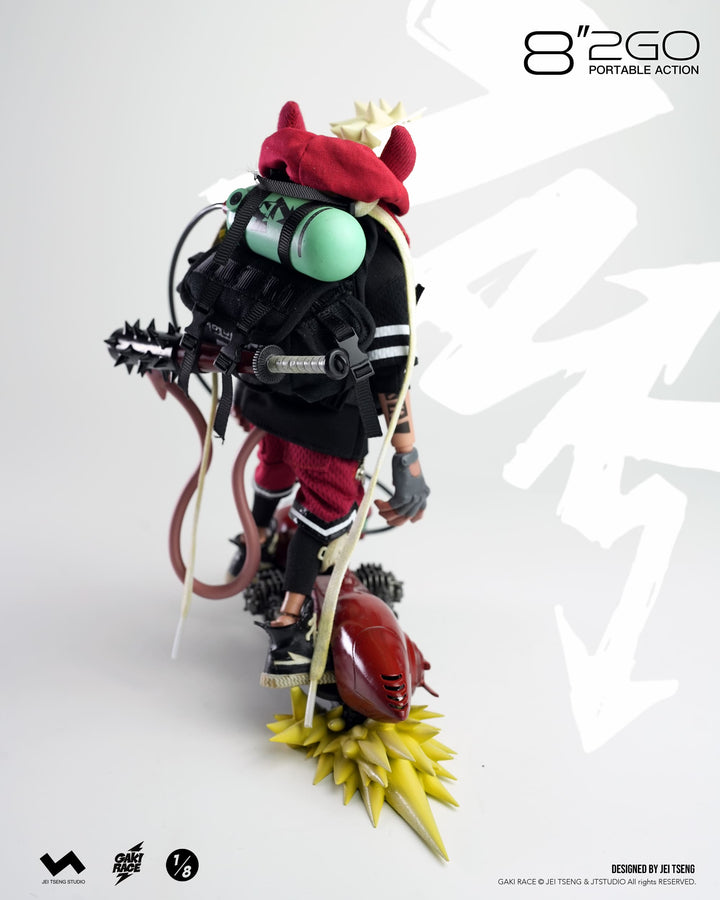 8”2GO GAKIRACE- ZAIKI 1/8スケール