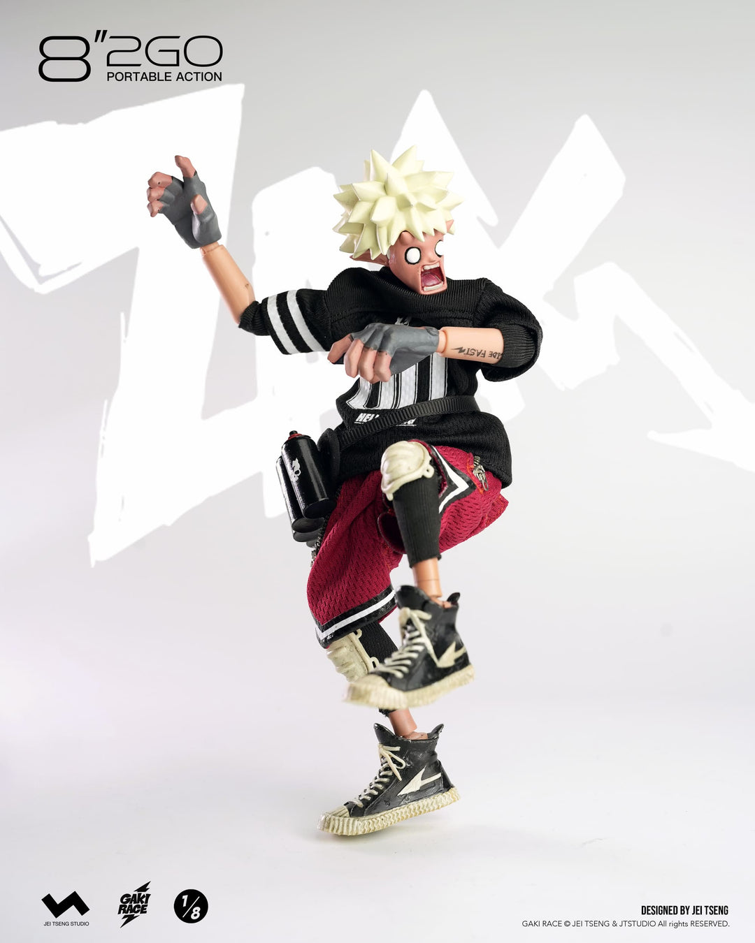 8”2GO GAKIRACE- ZAIKI 1/8スケール