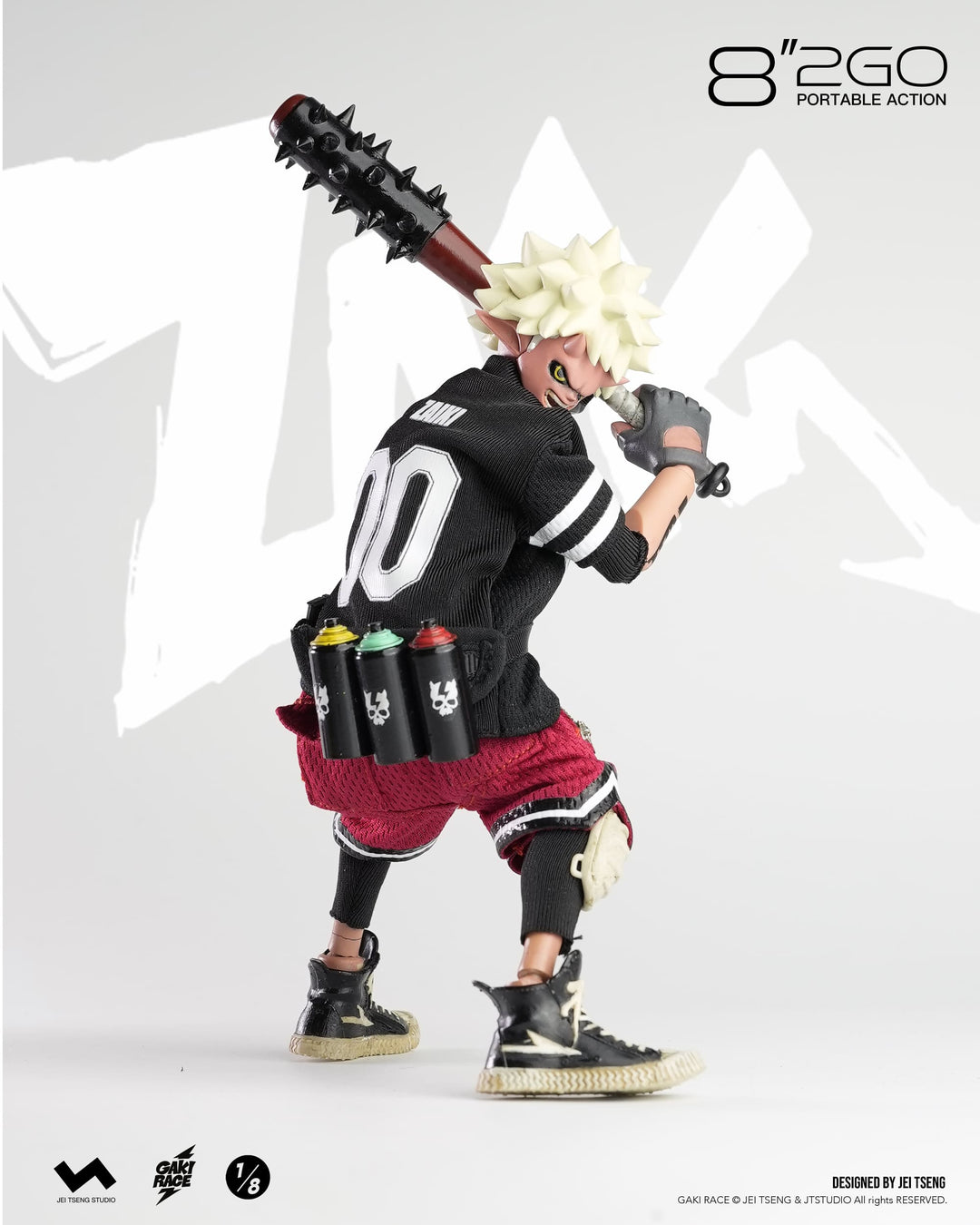 8”2GO GAKIRACE- ZAIKI 1/8スケール