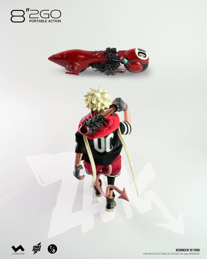 8”2GO GAKIRACE- ZAIKI 1/8スケール