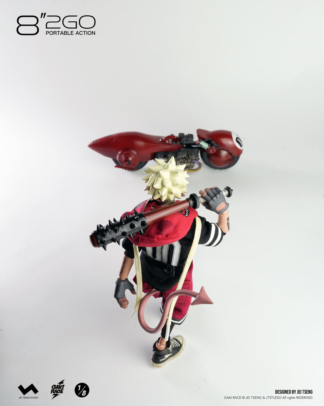 8”2GO GAKIRACE- ZAIKI 1/8スケール