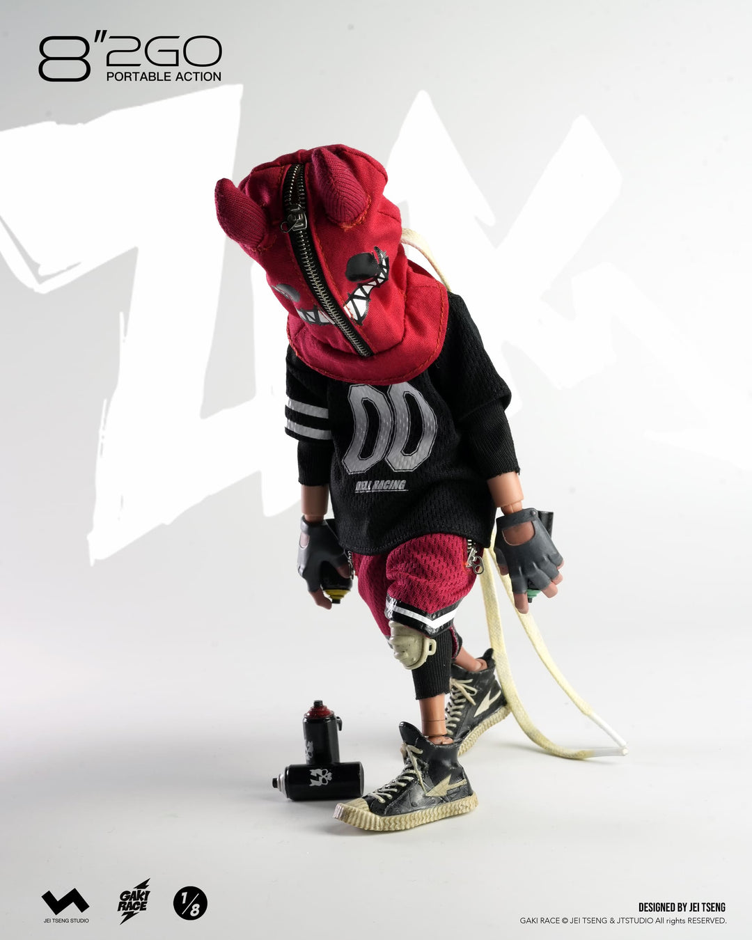 8”2GO GAKIRACE- ZAIKI 1/8スケール