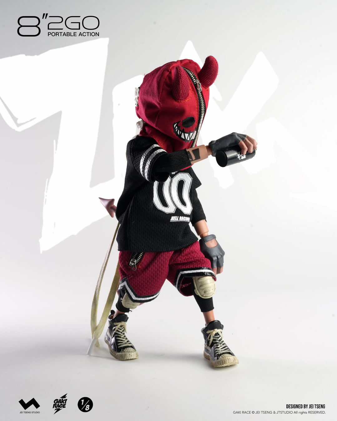 8”2GO GAKIRACE- ZAIKI 1/8スケール
