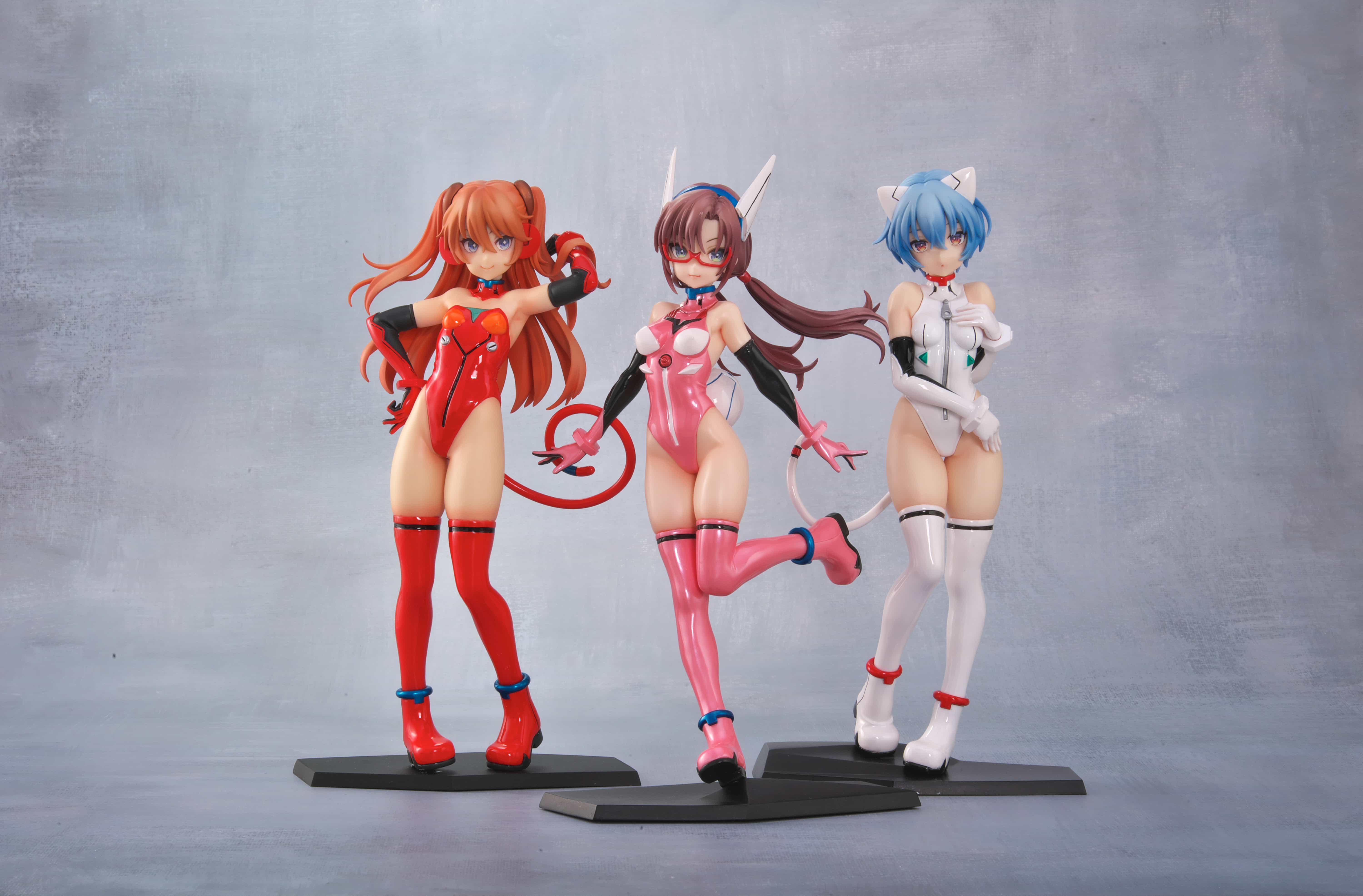 最高の エヴァンゲリオンぐりむろっく！PLUS マリ 1/8 成形色ホワイト コミック・アニメ