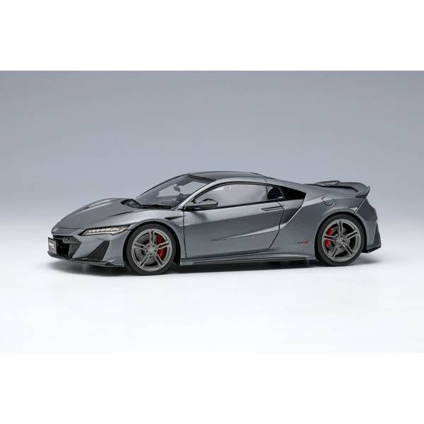 Make Up(メイクアップ) Honda NSX Type S with Rear Spoiler 2021 カーボンマットグレーメタリック EIDOLON(アイドロン) 1/43スケール 塗装済みミニカー