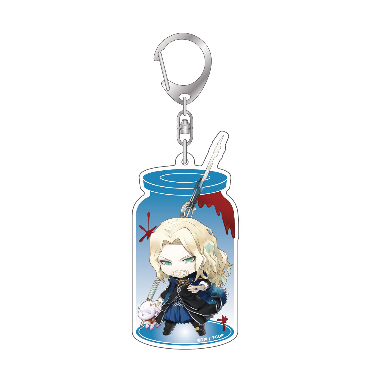 一血卍傑 ミチザネサマ アクリルキーホルダー　カフェ限定　激レア入手困難 一血卍傑 ミチザネサマ アクリルキーホルダー カフェ限定 激レア