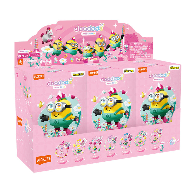 [BOX販売]ミニオンズdaadoos アート・シリーズ 01 フラッフィー・ドリームズ 75911 -6個入りBOX-