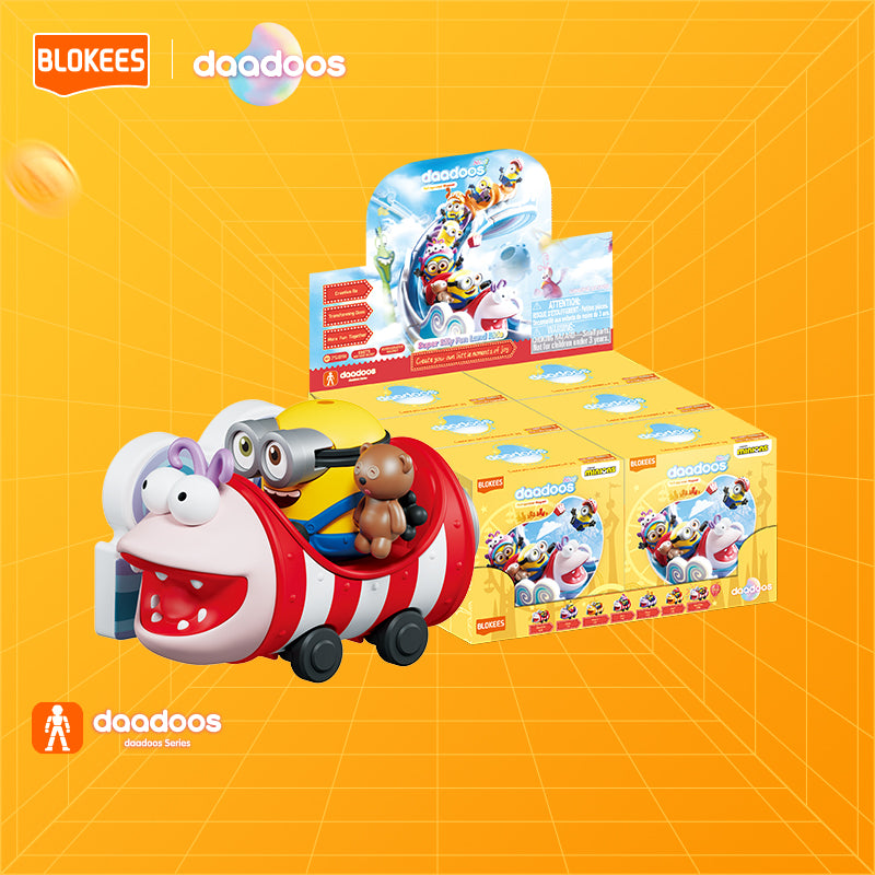 [BOX販売]ミニオンズdaadoos ネスト・シリーズ01 ローラー・ドーラブル・コースター 75891 -6個入りBOX-