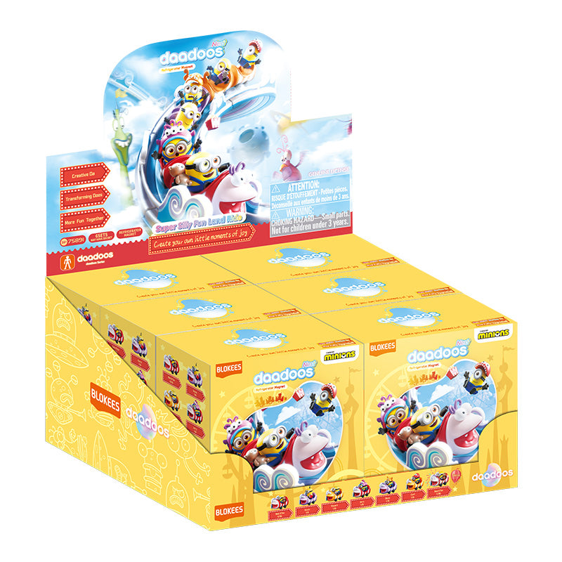 [BOX販売]ミニオンズdaadoos ネスト・シリーズ01 ローラー・ドーラブル・コースター 75891 -6個入りBOX-