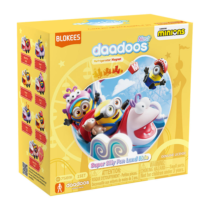 [BOX販売]ミニオンズdaadoos ネスト・シリーズ01 ローラー・ドーラブル・コースター 75891 -6個入りBOX-