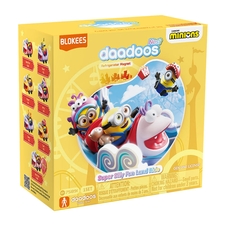 [BOX販売]ミニオンズdaadoos ネスト・シリーズ01 ローラー・ドーラブル・コースター 75891 -6個入りBOX-