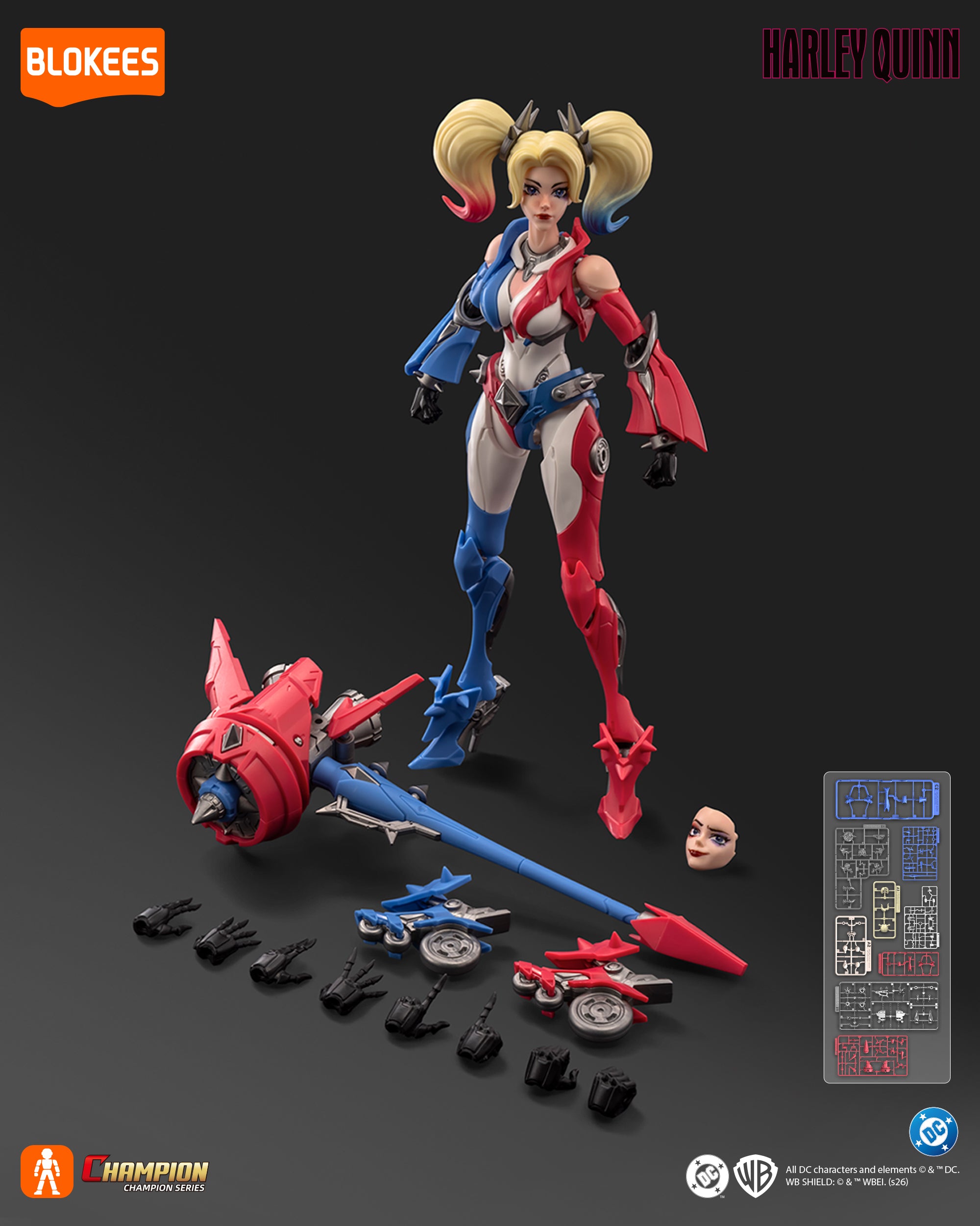 Blokees DCCC04 ハーレイ・クイン75674 – SOOTANG HOBBY
