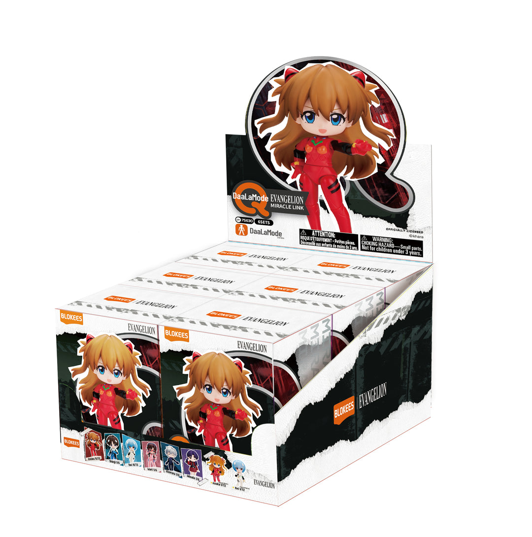 [BOX販売]DaaLa Mode Qシリーズ エヴァンゲリオン ミラクルリンク 75630 -6個入りBOX-