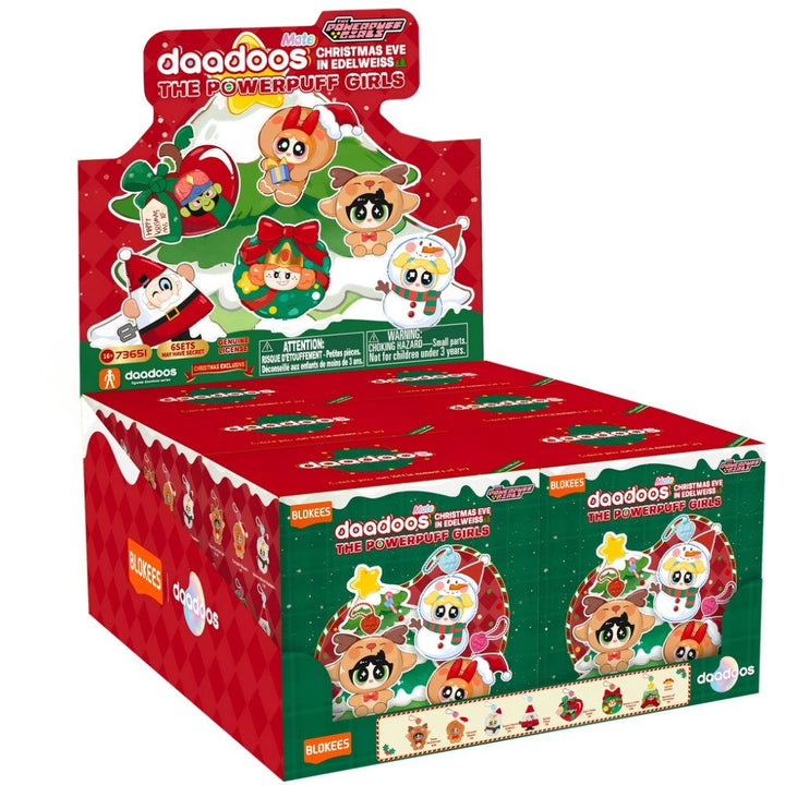 [BOX販売]パワーパフガールズ ダードゥーズ MATE01 スノーフレークホロウのクリスマスイブ 73651 -6個入りBOX-
